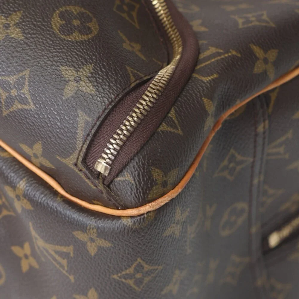 LOUIS VUITTON Authentic Brown Monogram Canvas Boston Bag - Picture 6 of 16